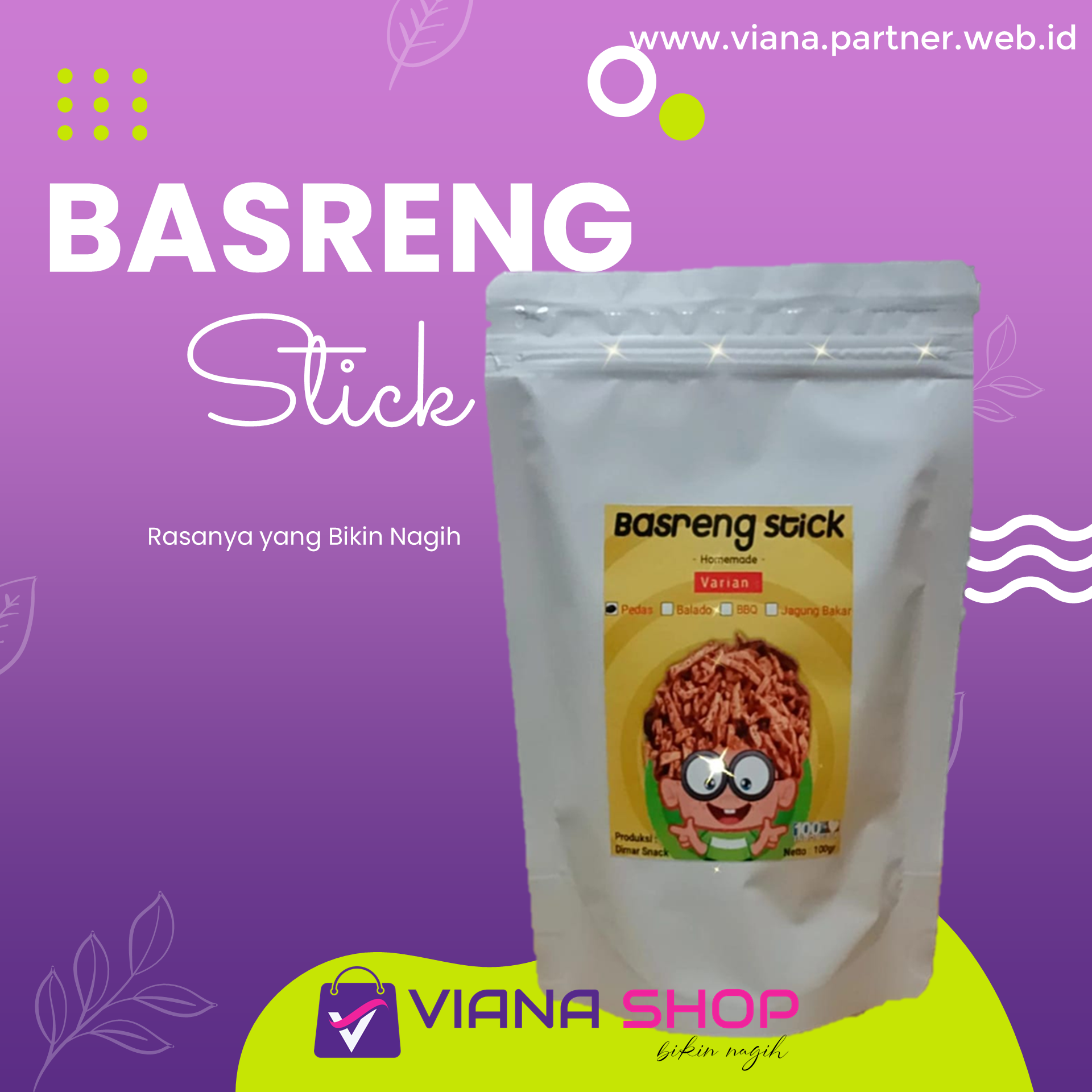 Basreng Stick Rasanya Bikin Nagih